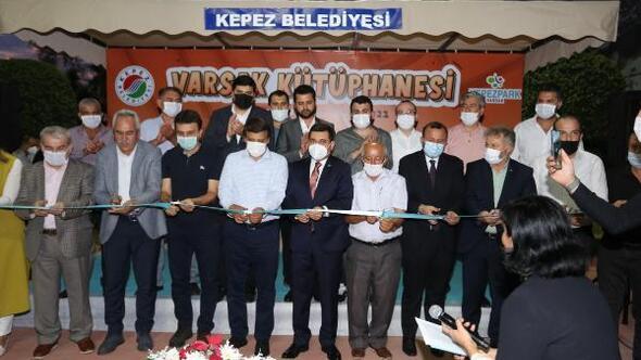 Kepez Varsak Kütüphanesi, kapılarını açtı