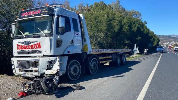 Alanyada Rus kadın trafik kazasında öldü