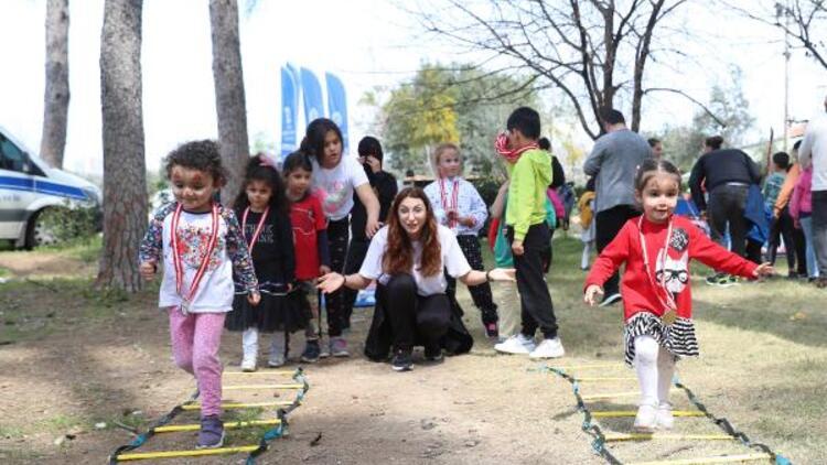 Zeytinpark çocuk sesleriyle renklendi