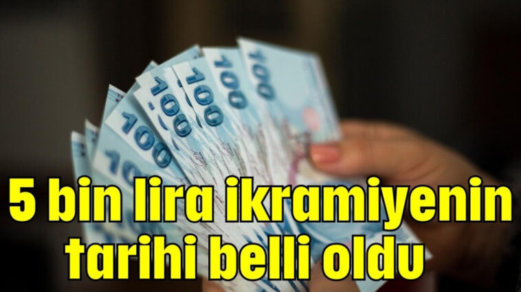 5 bin lira ikramiyenin tarihi belli oldu