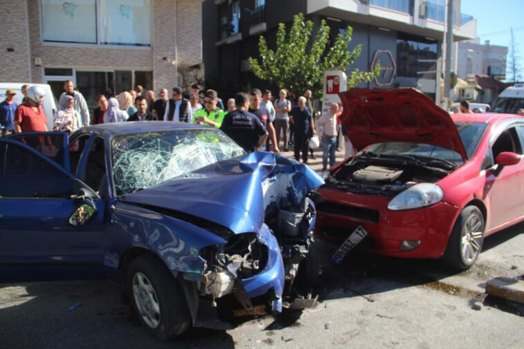 Antalya'da alt geçitte kaza 6 kişi yaralandı