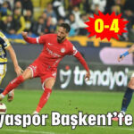 Antalyaspor Başkent'te coştu