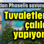 Tuvaletlerini çalılara yapıyorlar