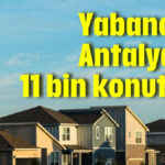 Yabancılar Antalya'da 11 bin konut aldı