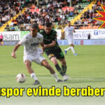 Alanyaspor evinde berabere kaldı