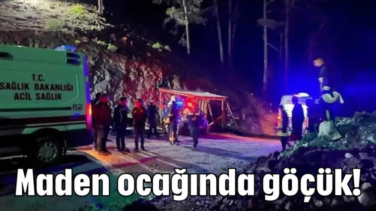 Maden ocağında göçük!