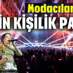 Modacılar 5 bin kişilik partide eğlendi