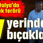 17 yerinden bıçakladı