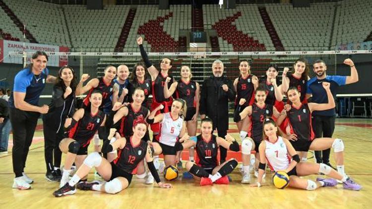 Manavgatın Sultanları deplasmanda galip