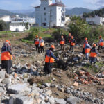 AFAD gönüllüleri enkaz tatbikatında