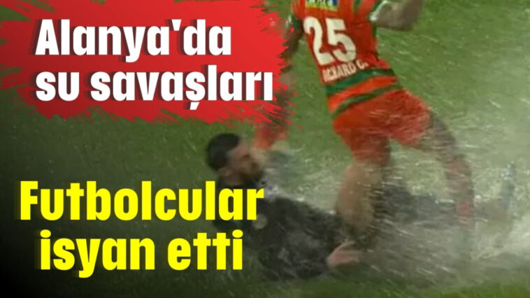 Alanya'da su savaşları