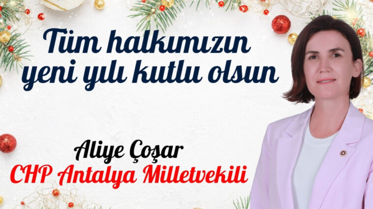 Aliye Coşar - CHP Antalya Milletvekili