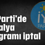 Antalya programı iptal