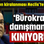 'Bürokrat ve danışmanları kınıyorum'