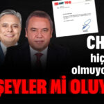 CHP’de hiçbir şey olmuyorsa da bir şeyler mi oluyor?