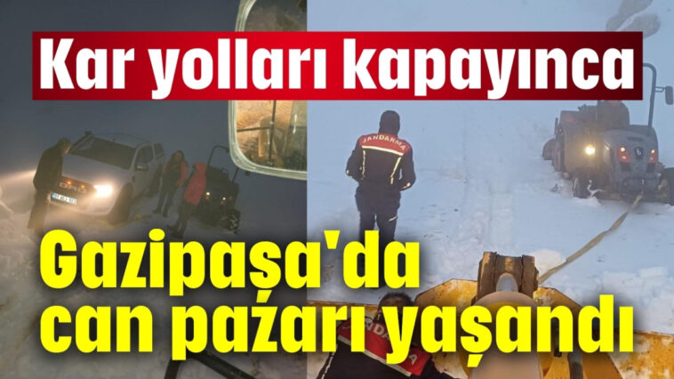 Gazipaşa'da can pazarı