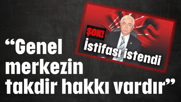 “Genel merkezin takdir hakkı vardır”.