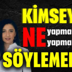 "Kimseye ne yapmasını ne yapmamasını söylemedim"