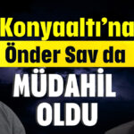 Konyaaltı’na Önder Sav da müdahil oldu