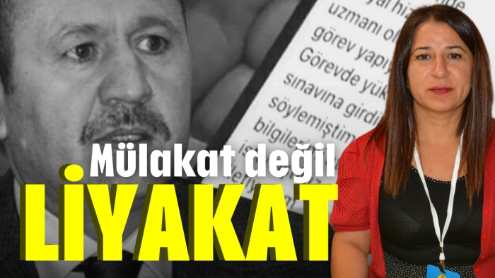 'Mülakat değil, liyakat istiyoruz'