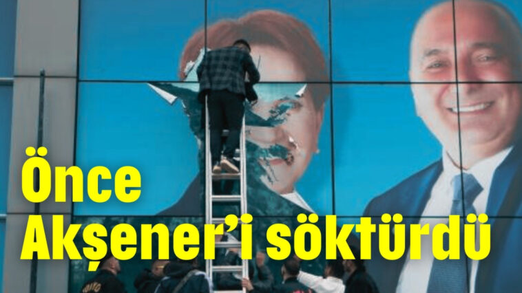 Önce Akşener'i söktürdü