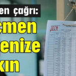 'Seçmen listenize bakın'