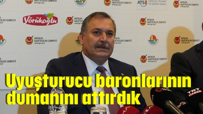 'Uyuşturucu baronlarının dumanını attırdık'