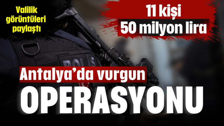 Vurgun operasyonu