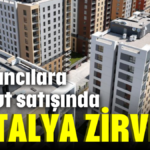 Yabancılara konut satışında Antalya zirvede