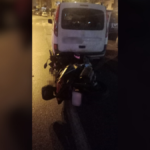 Alanya'da aydınlatma diğerine çarpan motosikletli yaralandı