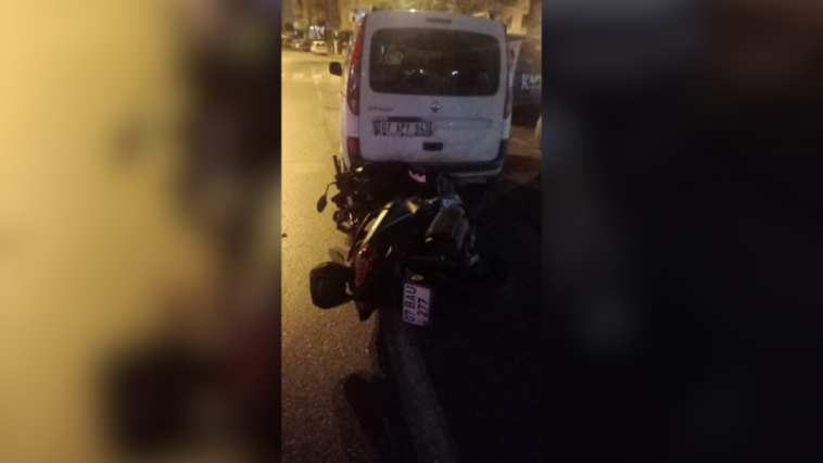 Alanya'daki kaza motosiklet sürücüsü hayatını kaybetti