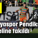 Alanyaspor Pendikspor engeline takıldı: 1-1