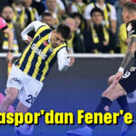 Alanyaspor'dan Fener'e çelme: 2-2