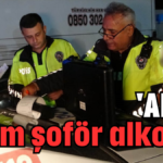 'Alo... Bizim şoför alkollü'