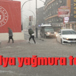 Antalya yağmura teslim