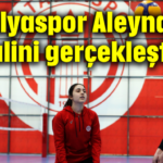 Antalyaspor Aleyna'nın hayalini gerçekleştirdi