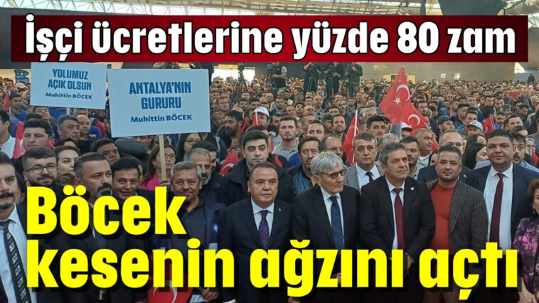 Böcek kesenin ağzını açtı