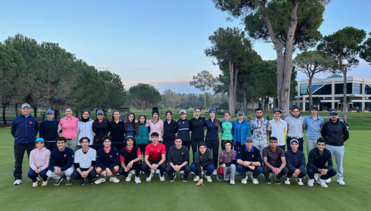 Golf Milli Takımı Aday Kampı sona erdi