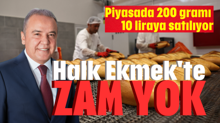 Halk Ekmek'te zam yok