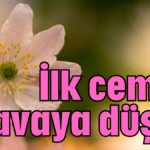 İlk cemre havaya düştü