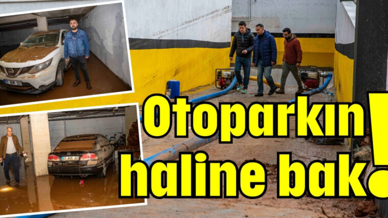 Otoparkın haline bak!