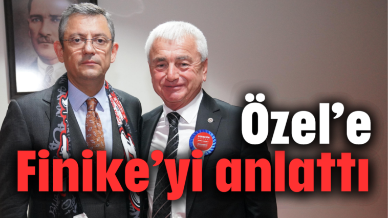 Özel'e Finike'yi anlattı