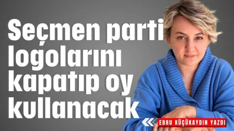 Seçmen parti logolarını kapatıp oy kullanacak