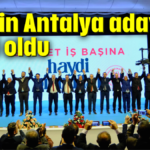 SP'nin Antalya adayları belli oldu