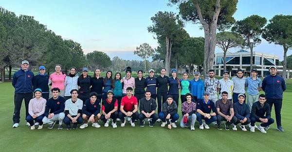 TGF Golf Milli Takım Aday Kampı Antalya'da