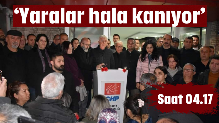 'Yaralar hala kanıyor'