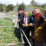 Başkan Böcek hortum felaketinin yaşandığı Kumlucada