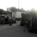 Antalya’da 7 kişinin yaralandığı kaza kamerada