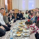 Kaymakam Altun şehit ailesiyle iftar yaptı