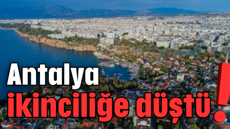 Antalya ikinciliğe düştü!